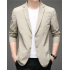 High-end seamless men's casual suit, spring and autumn winter jacket, no-iron woolen warm business jacket High-end seamless men's casual suit, spring and autumn winter jacket, no-iron woolen warm business jacket